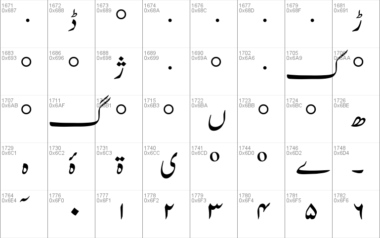 jameel noori nastaleeq font for website